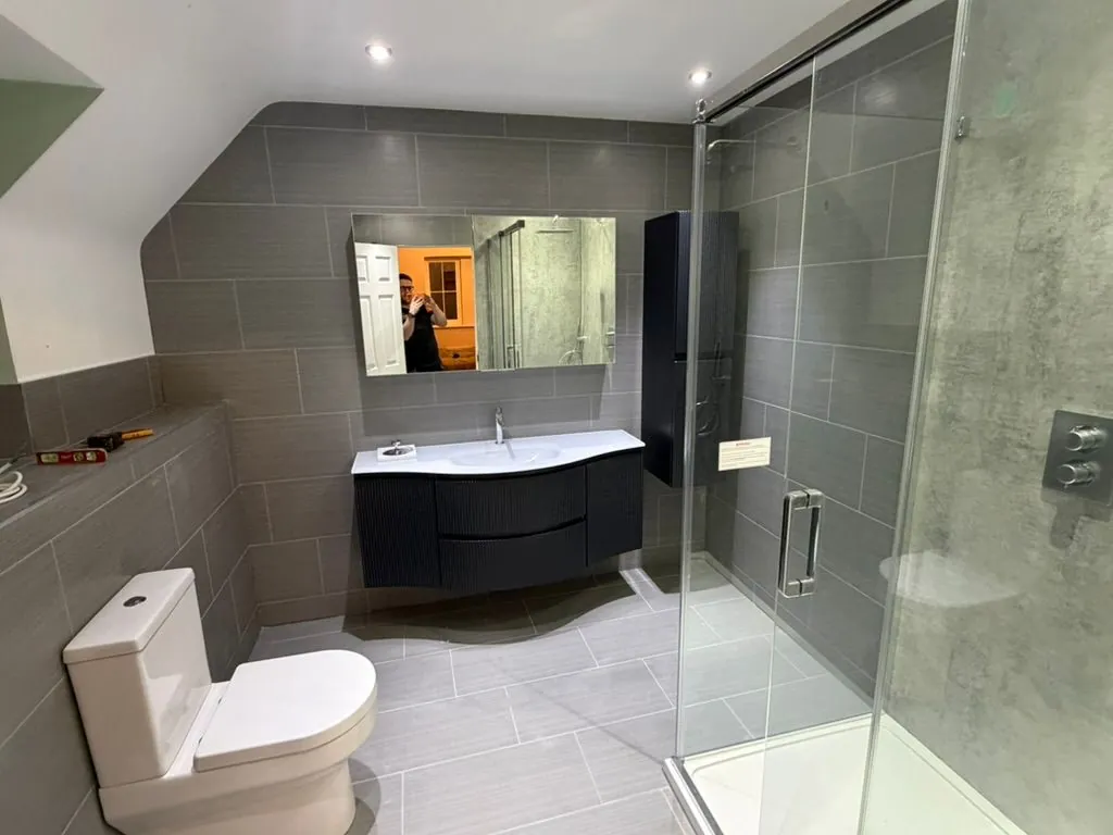 Bathroom Install, Nantwich | Warm-Wise project album