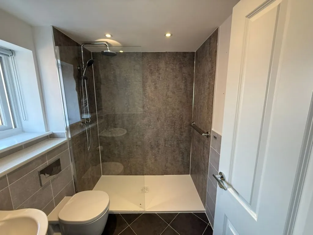 Bath removed and accessible walk-in shower fitted in Nantwich | view 3
